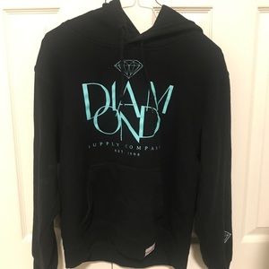 diamond supply hoodie small